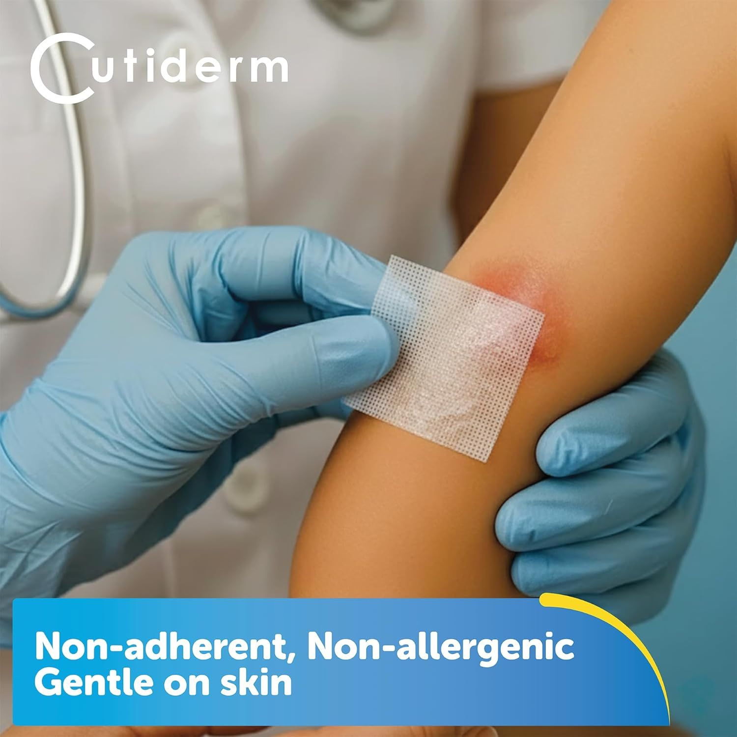 Cutiderm sterile Paraffingaze-Kompresse 5 cm x 5 cm