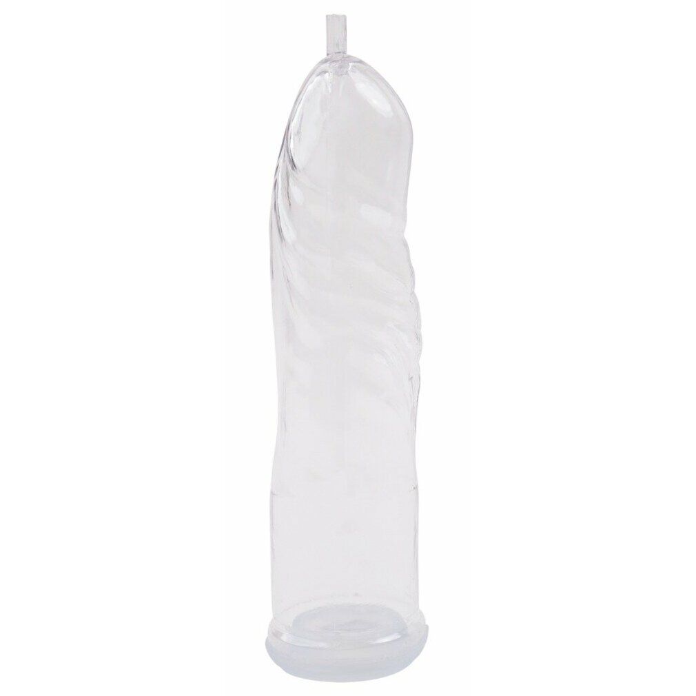Transparenter Zylinder mit spiralförmiger Textur, für Penis Pumpen.