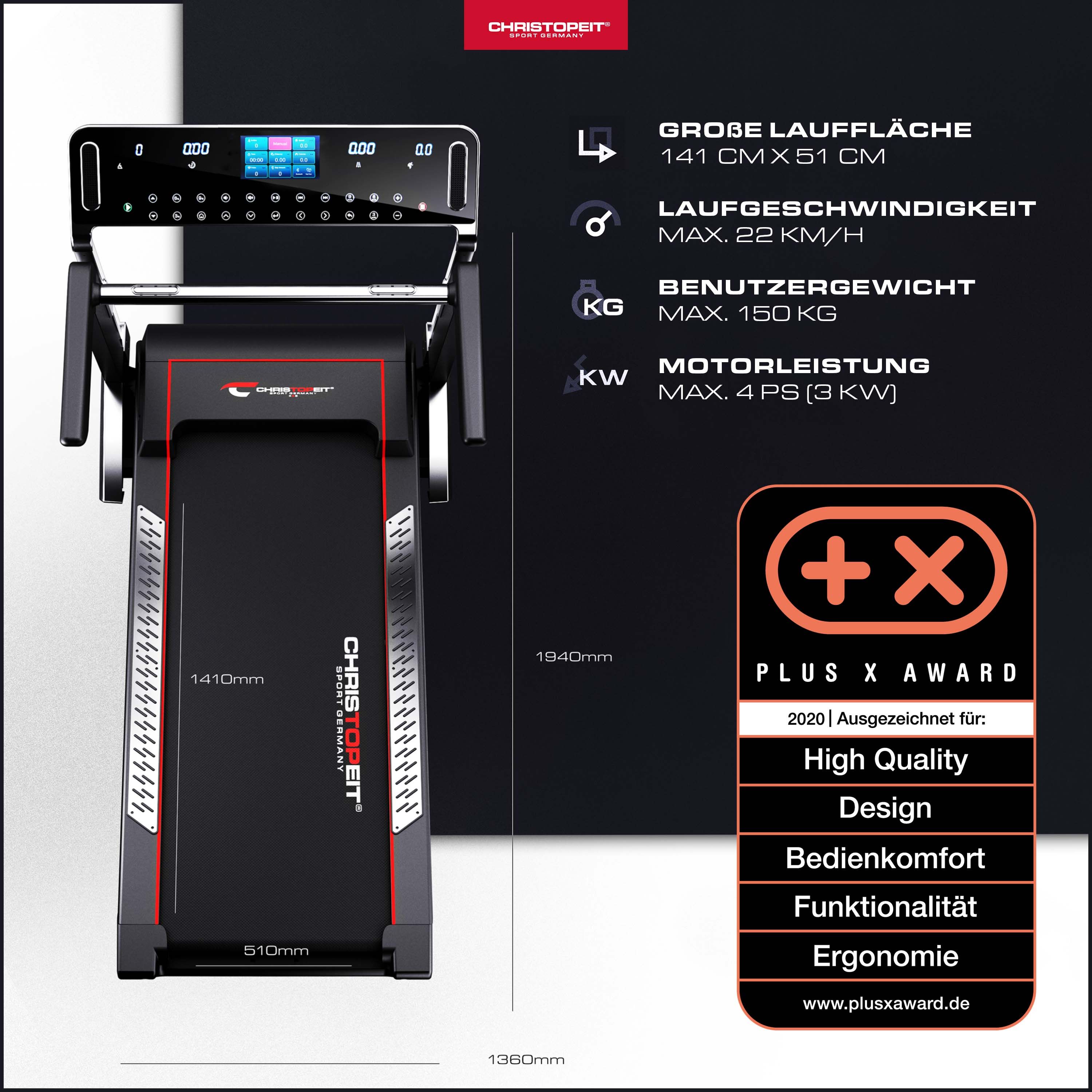 CHRISTOPEIT SPORT Laufband TM 5000S