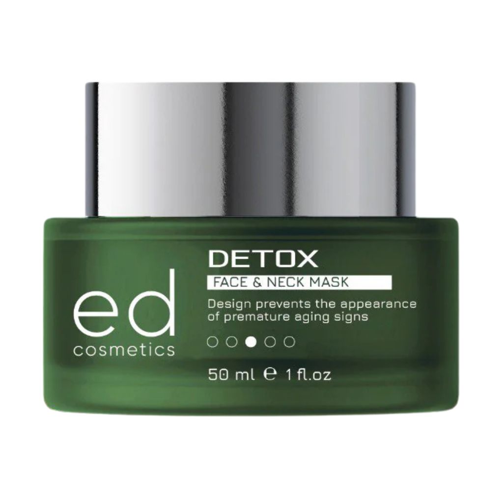 ED COSMETICS Detox Maske – ANTI-AGING, Tiefenreinigung & Hautverjüngung