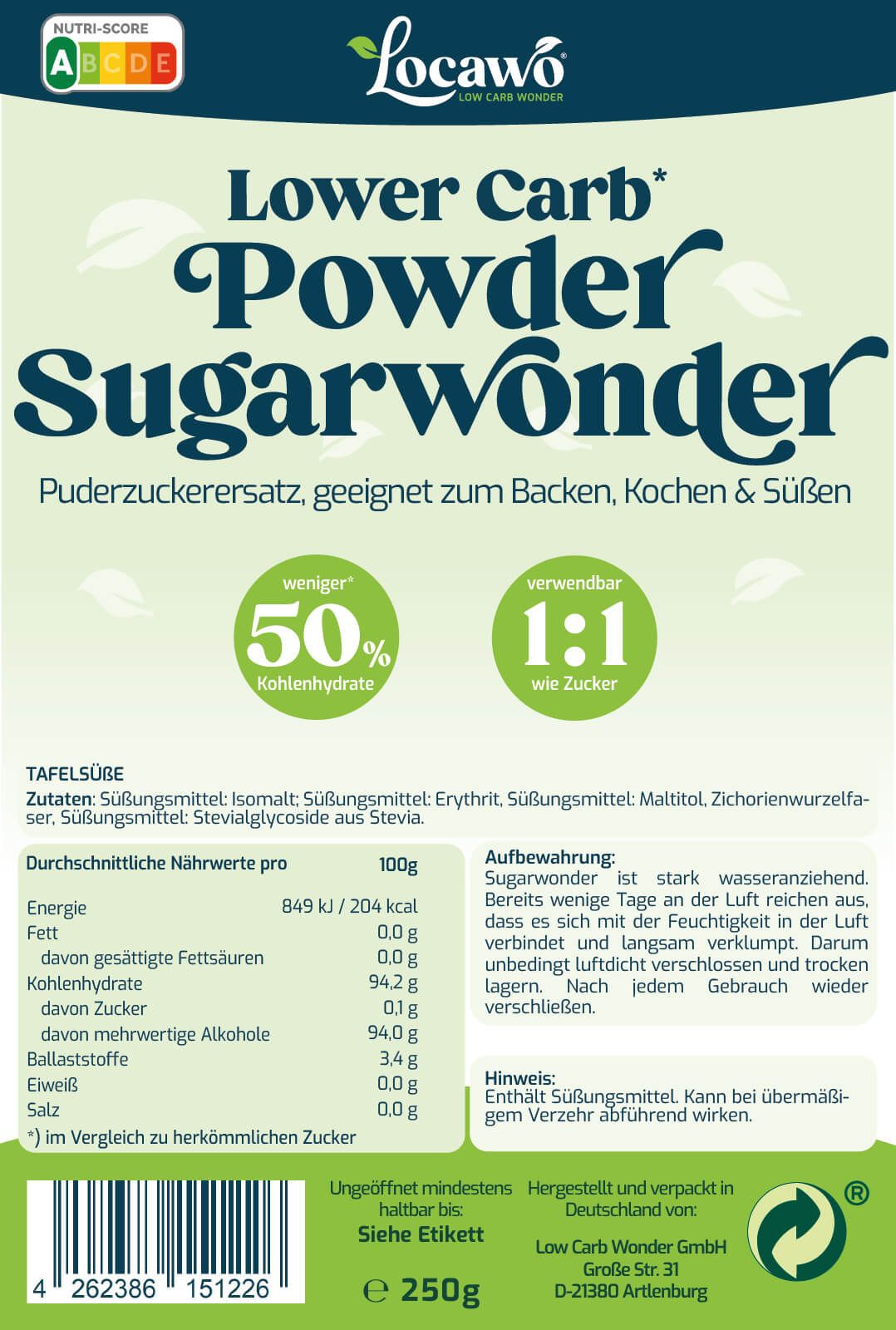 Locawo Powder Sugarwonder