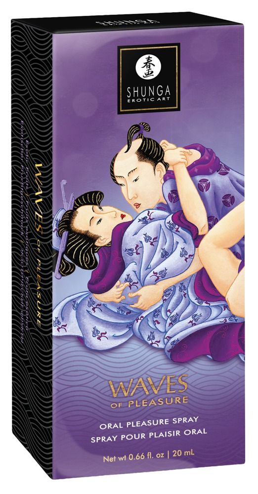 Shunga Erotic Art - Waves of Pleasure - Spray
