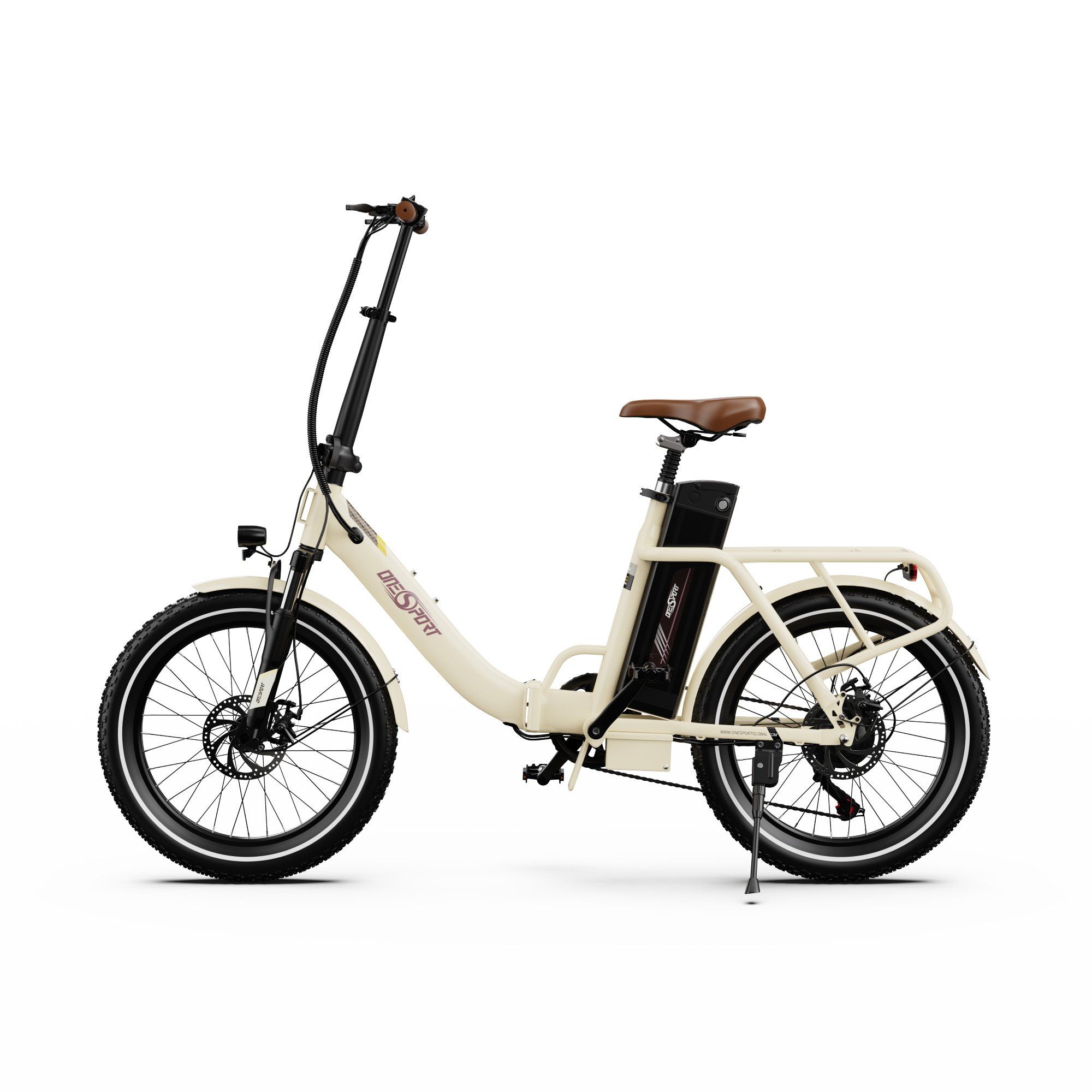 ONESPORT OT16-2 Faltbares Elektrofahrrad mit 250-W-Motor und 48-V-17-Ah-Akku