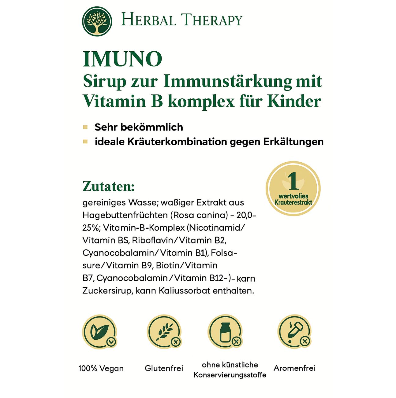 Produktinformationen. Enthält Zutaten, Nährwertangaben und Zertifizierungen. 100% Vegan, glutenfrei, ohne künstliche Konservierungsstoffe.