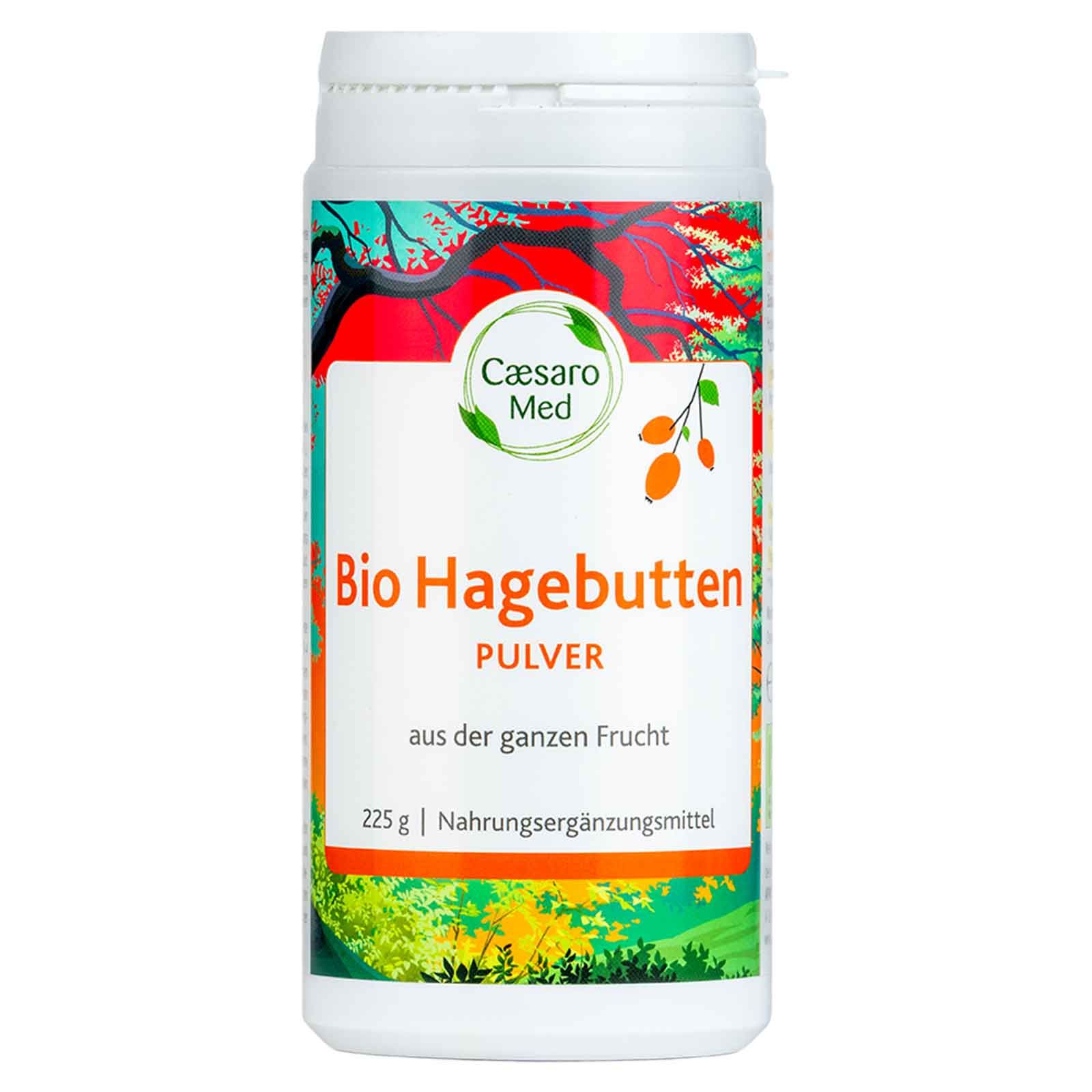 Caesaro Med Hagebutten Pulver Bio 225g