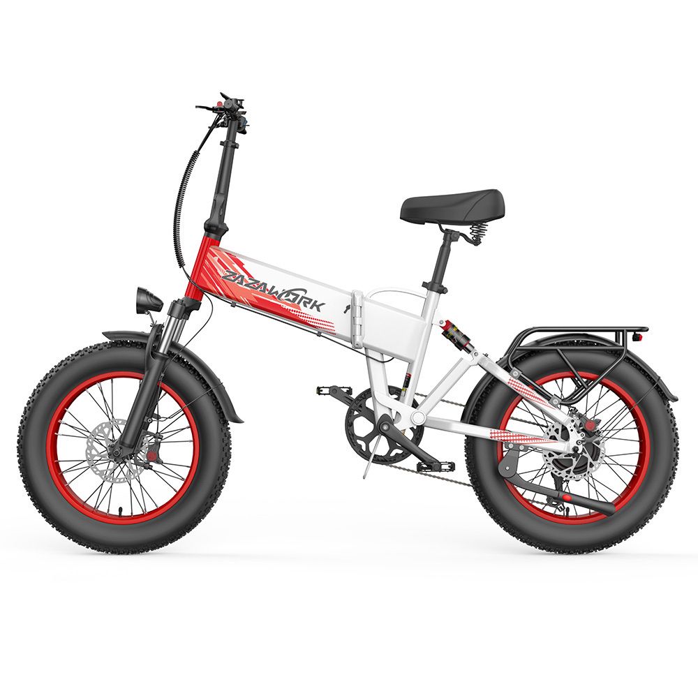 ZAZAWORK CF1000 Faltbares E-Bike, 48 V, 20 Ah