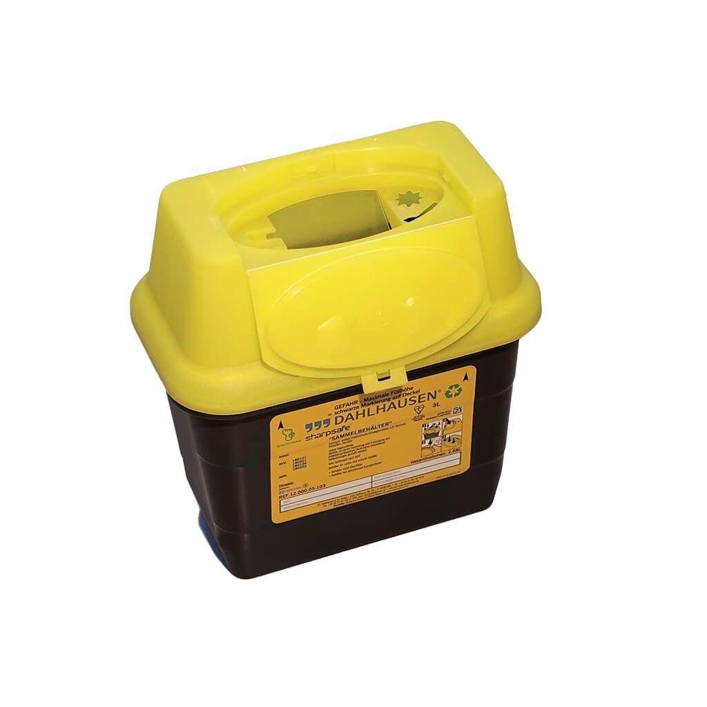 Dahlhausen Abwurfbehälter Sharpsafe 3 L