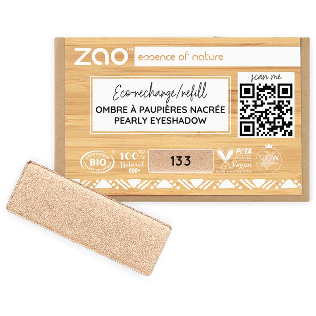 ZAO MAKE UP EYESHADOW PEARLY RECHTECKIG