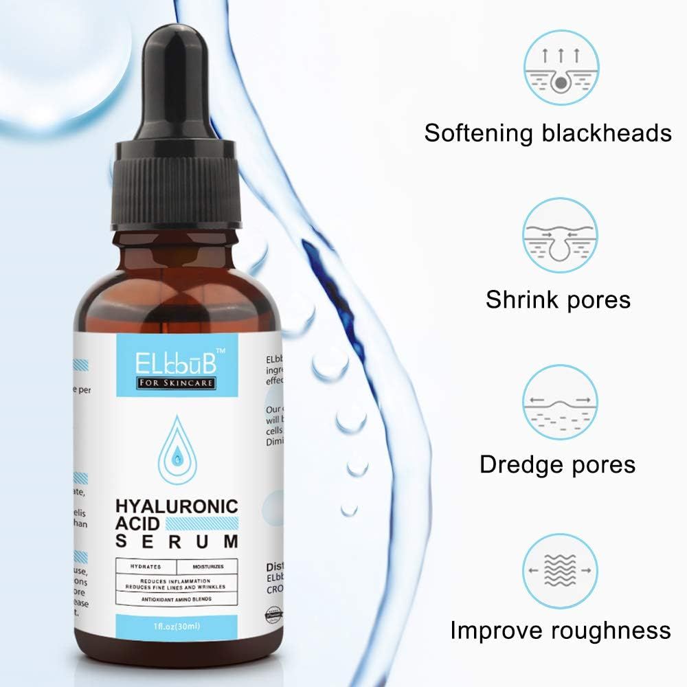 Hyaluronsäure Serum - Anti Aging Hyaluron Serum Pflege Konzentrat - Schnell einziehend