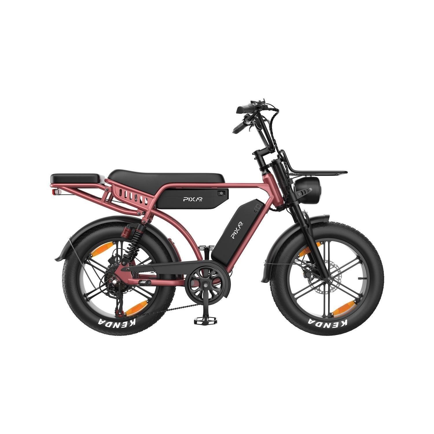 PIXAR M9 Vollgefedertes E-Bike mit 48V 35Ah Doppelakku