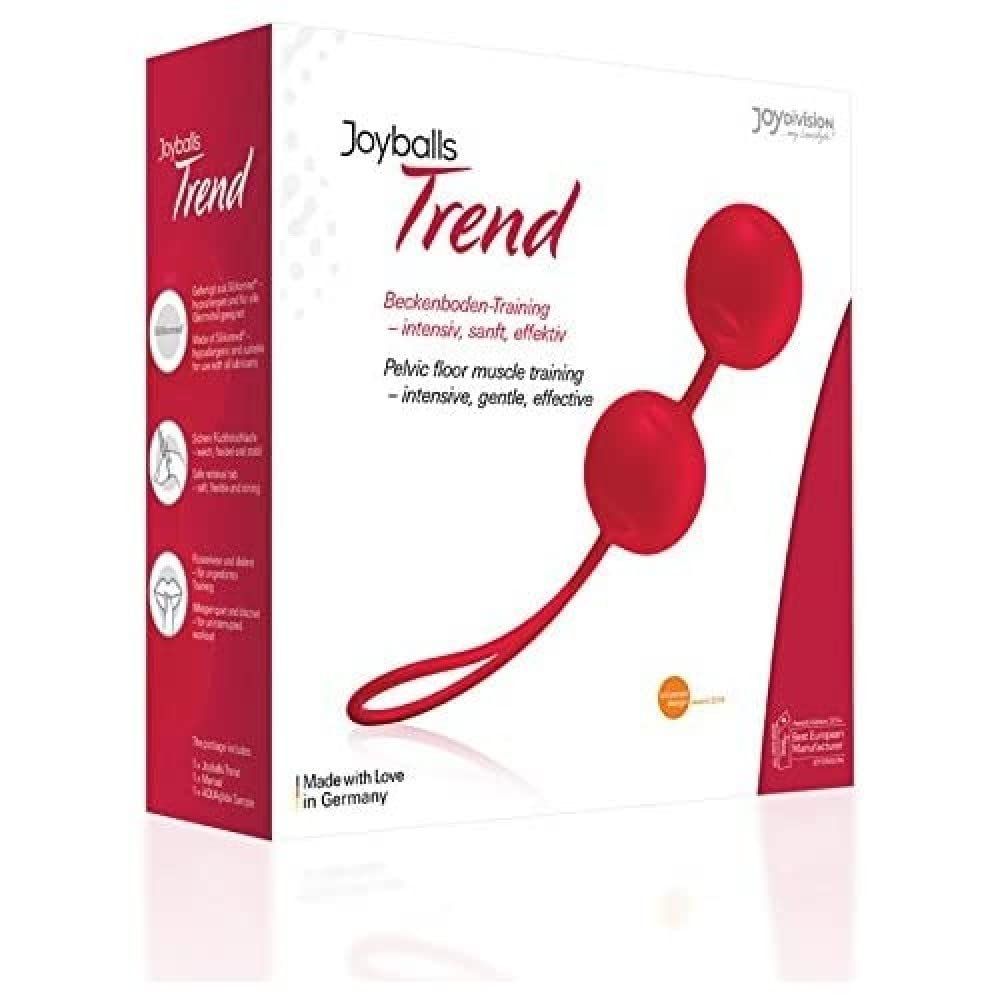 Verpackung für Joyballs® Trend rot, Beckenbodentraining.
