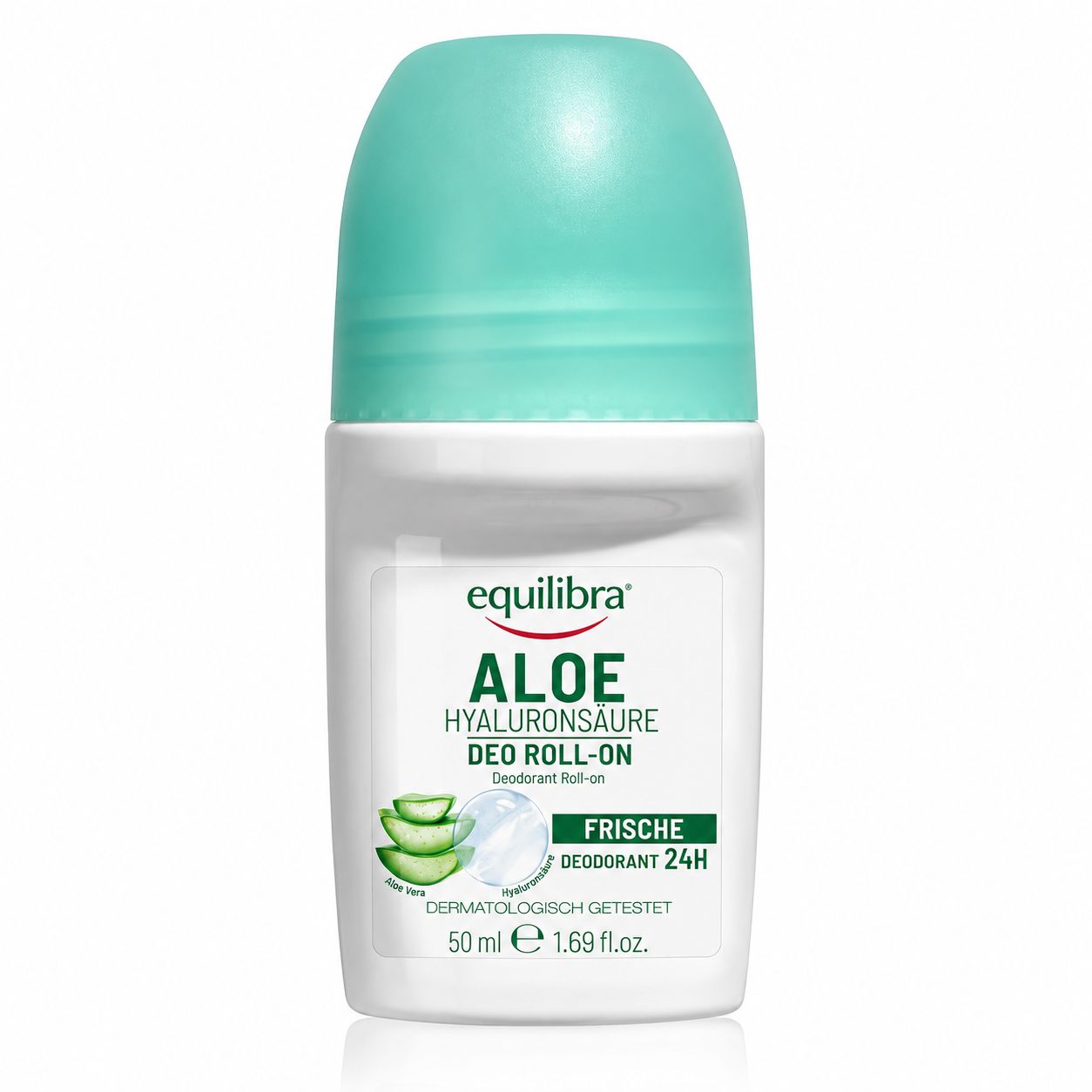 Equilibra Aloe Hyaluronsäure Deo Roll-On, 50ml.