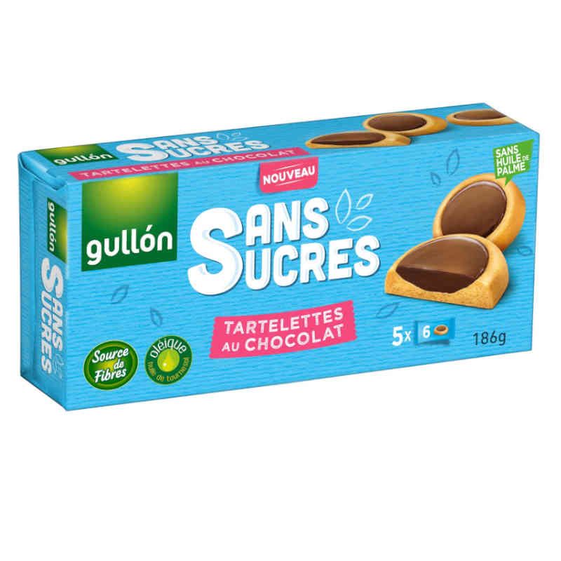 Gullon zuckerfreier Napfkeks mit Schokolade