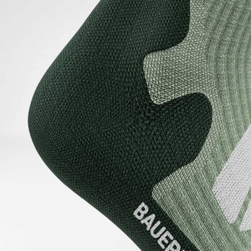 BAUERFEIND Sports Outdoor Merino Kompressionssocken Wandersocken Mid Cut Women
