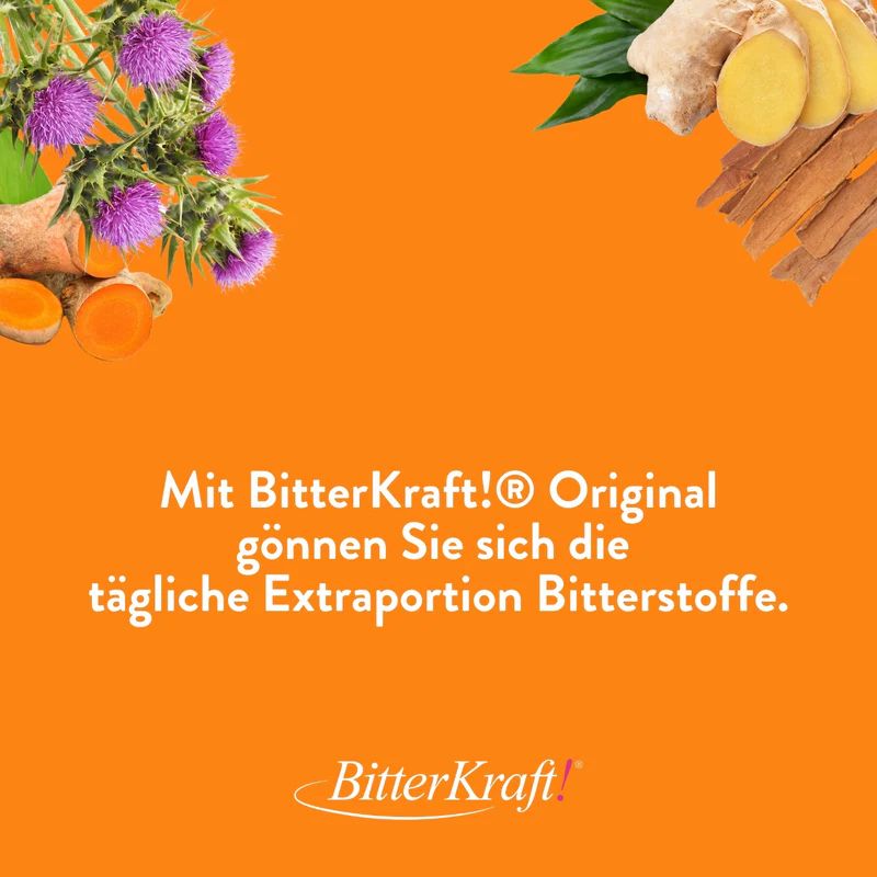 BitterKraft! Original Kurkuma Bitterstoffe Tropfen