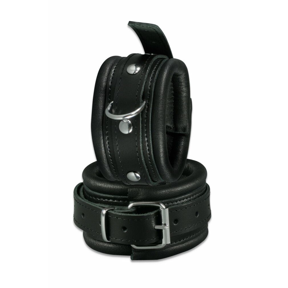 xx-dreamstoys Leder-Fußfessel schwarz