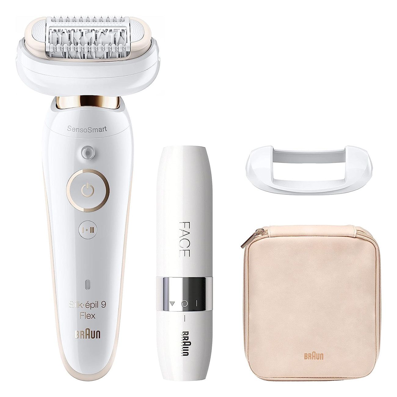 Braun Silk epil 9 Flex 9-005 Epilierer weiß/Gold (SES 9005)