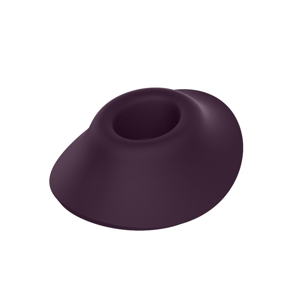Eine lila Ersatzkappe für Womanizer W-Heads.