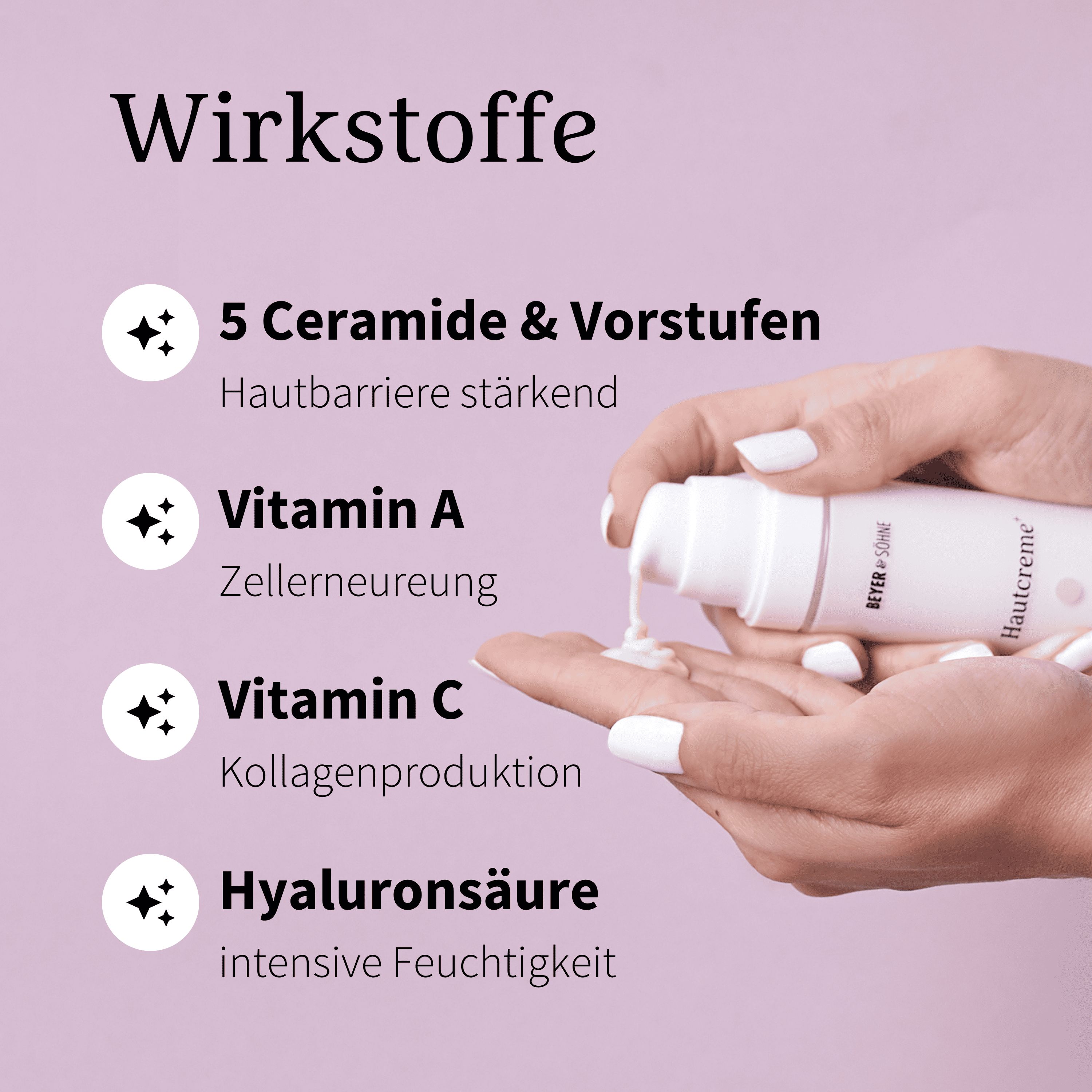 Beyer & Söhne Hautcreme+ Trockene Haut - Anti-Aging-Gesichtspflege