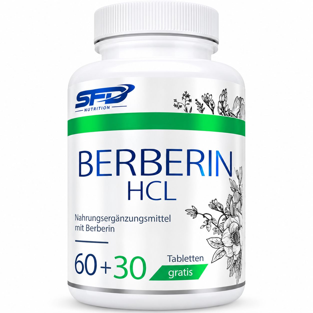 Nutriest Weiderind Hoden Extrakt Kapseln. Braunglasflasche mit blauem Etikett.