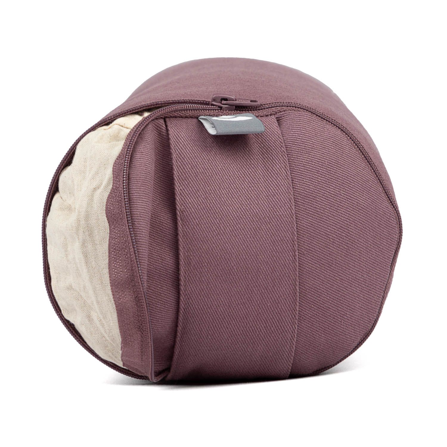bodhi Yoga MINI BOLSTER ECO (Nackenrolle) Buchweizenschalen dusty purple