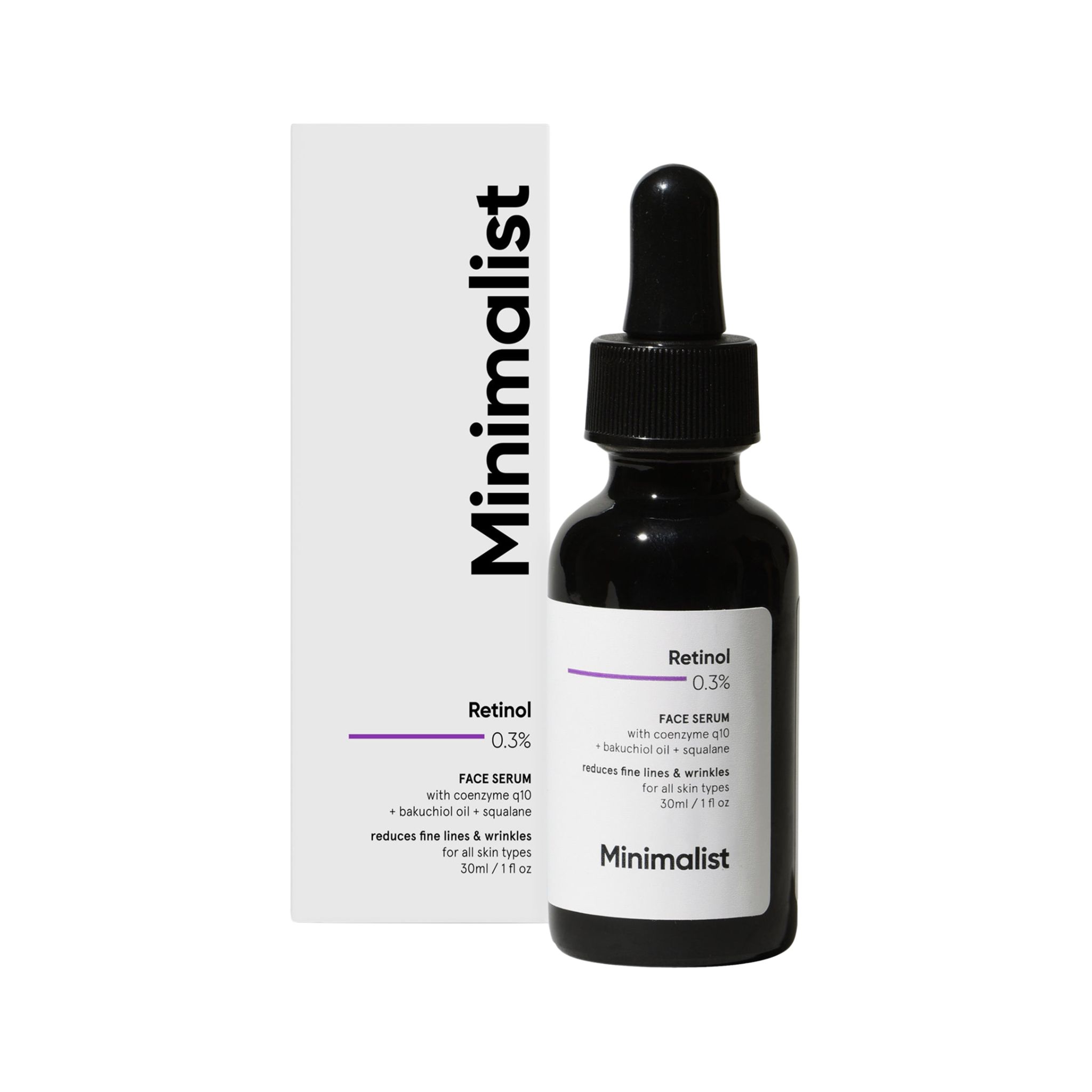 Minimalist, Retinol 0.3% Face Serum