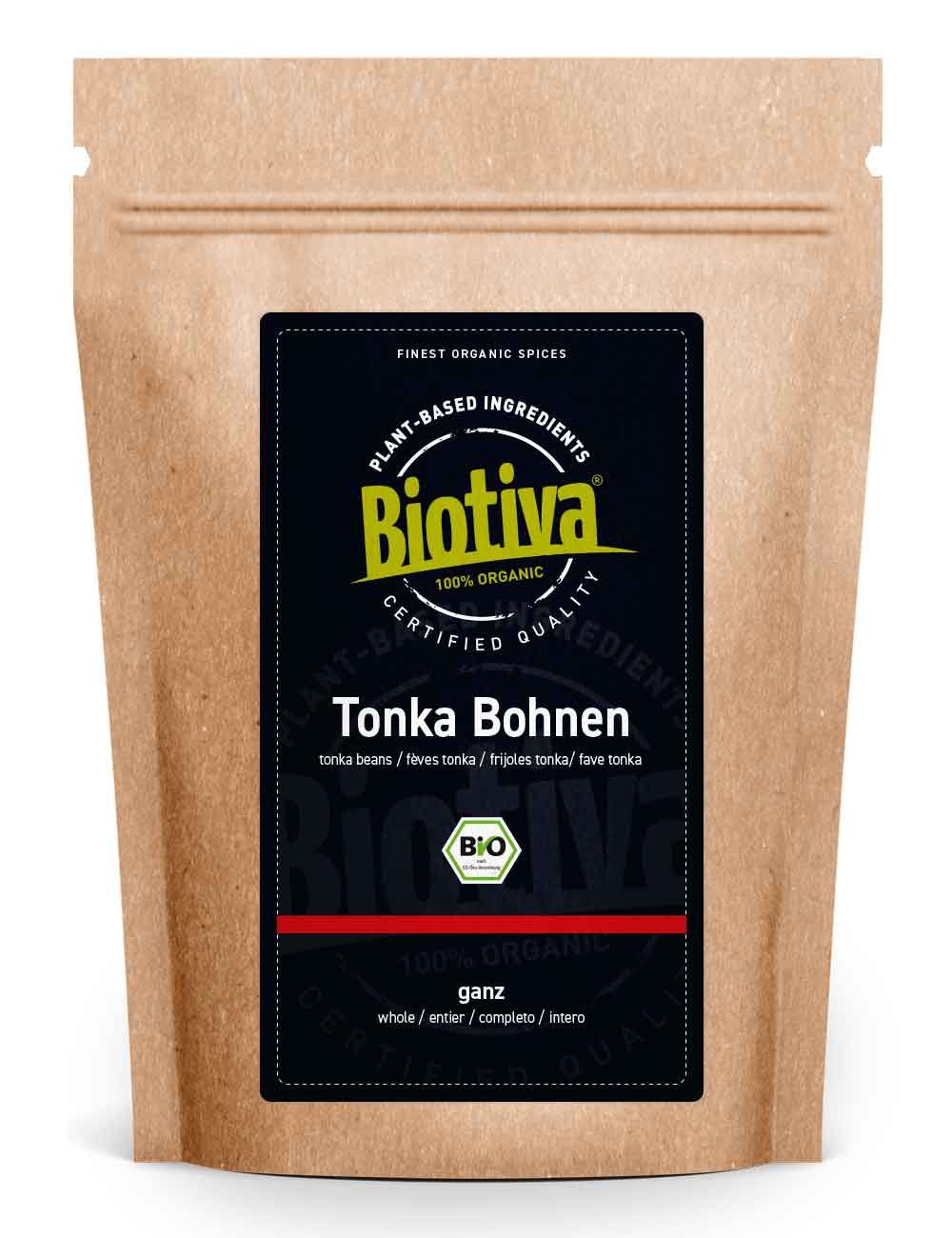 Biotiva Tonkabohnen ganz Bio 80 g - Shop Apotheke