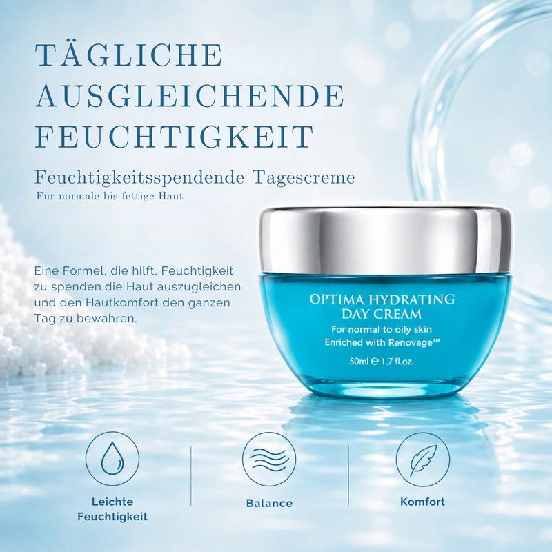 AQUAMINERAL - Optima Tagescreme normale bis fettige Haut