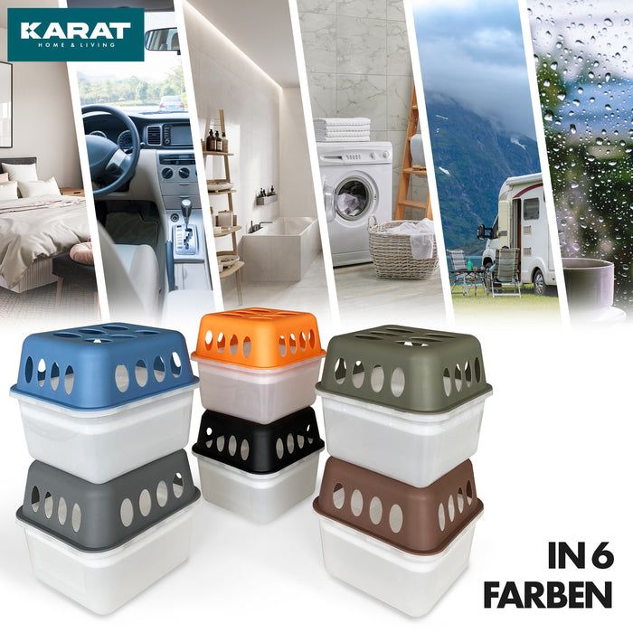 KARAT Luftentfeuchter Hava - Granulat Raumentfeuchter Blau
