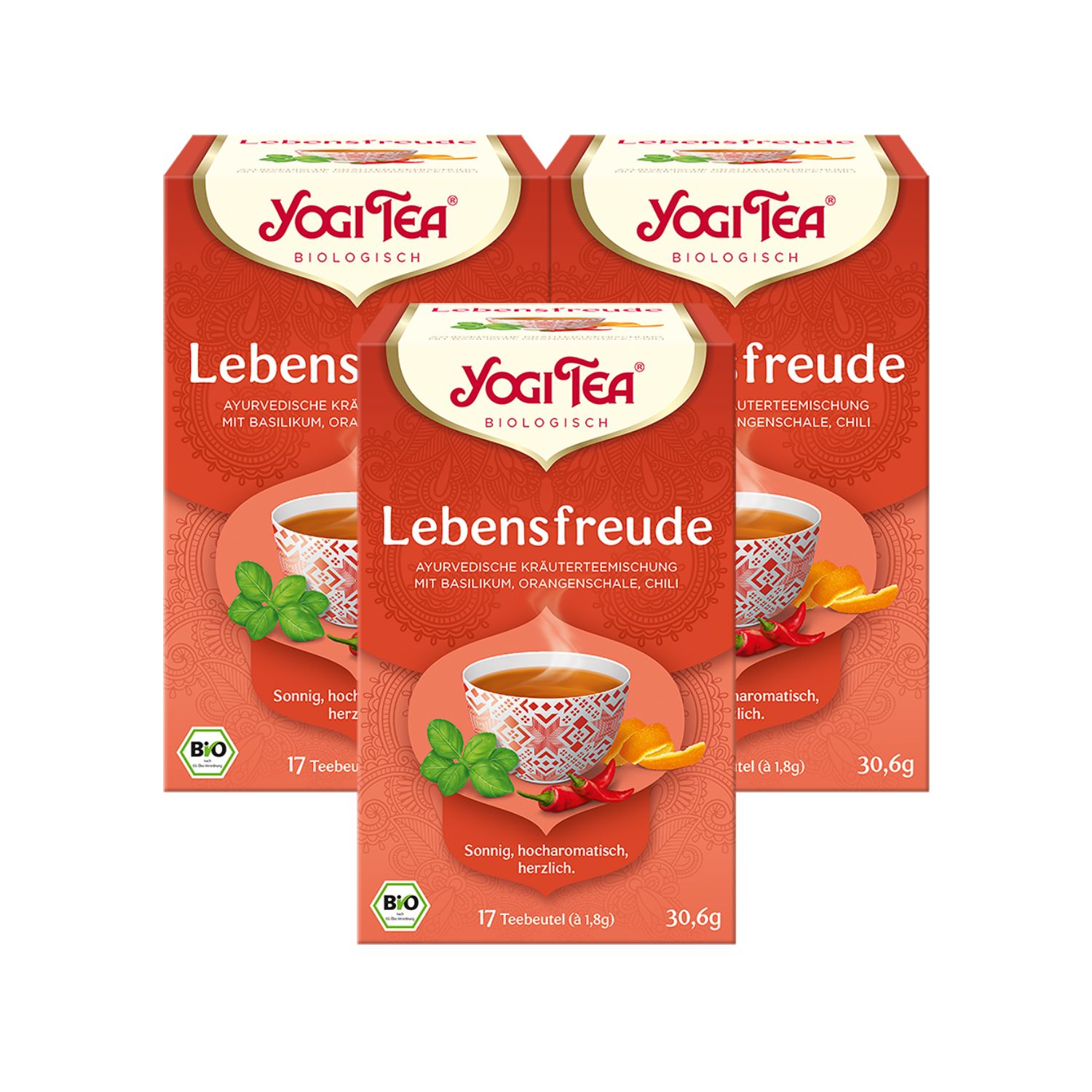 Yogi Tea - Lebensfreude Bio Kräutertee