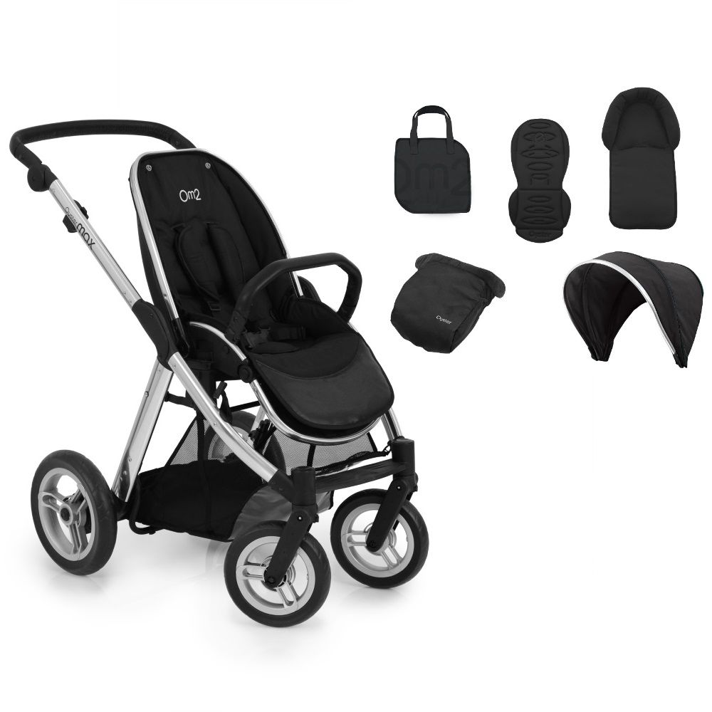 Kinderwagen OysterMax mit Sportsitz in 2 Richtungen drehbar mit Farbpaket