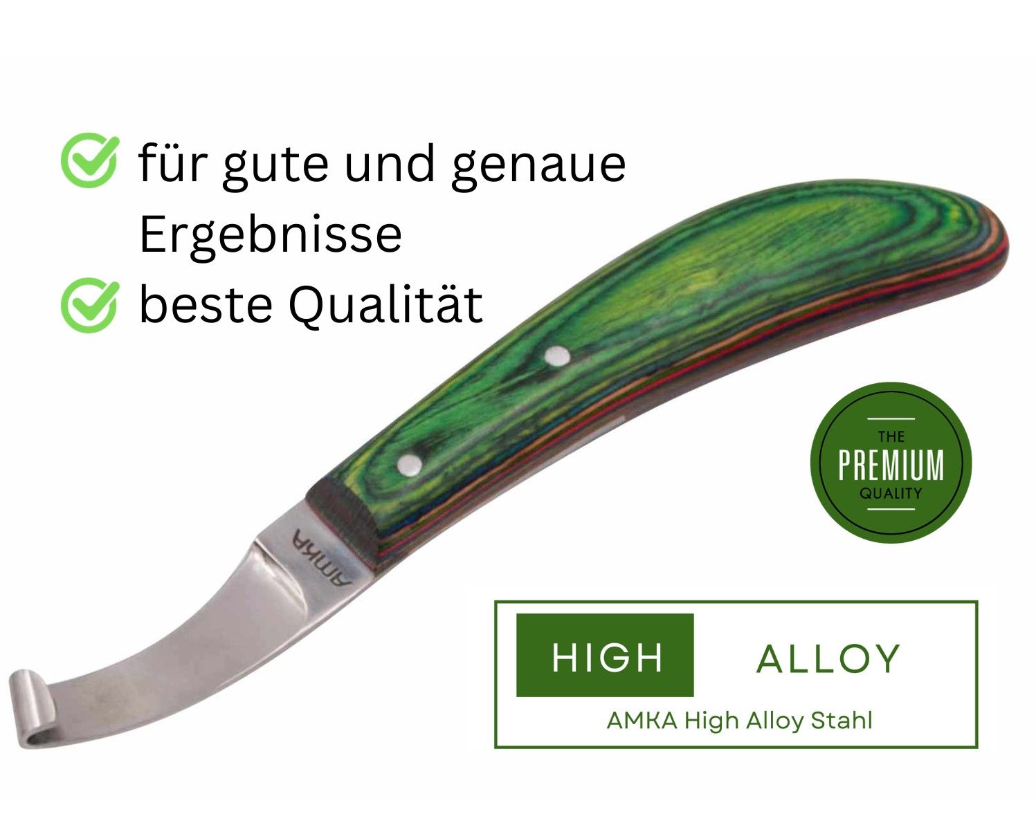 AMKA PRO HAS Hufmesser linksschneidend