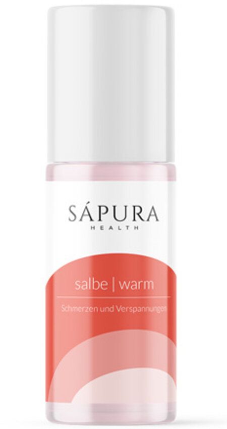 Wärmesalbe Roll-On - Wärmebalsam Muskelverspannung Nacken Schulter | SAPURA®