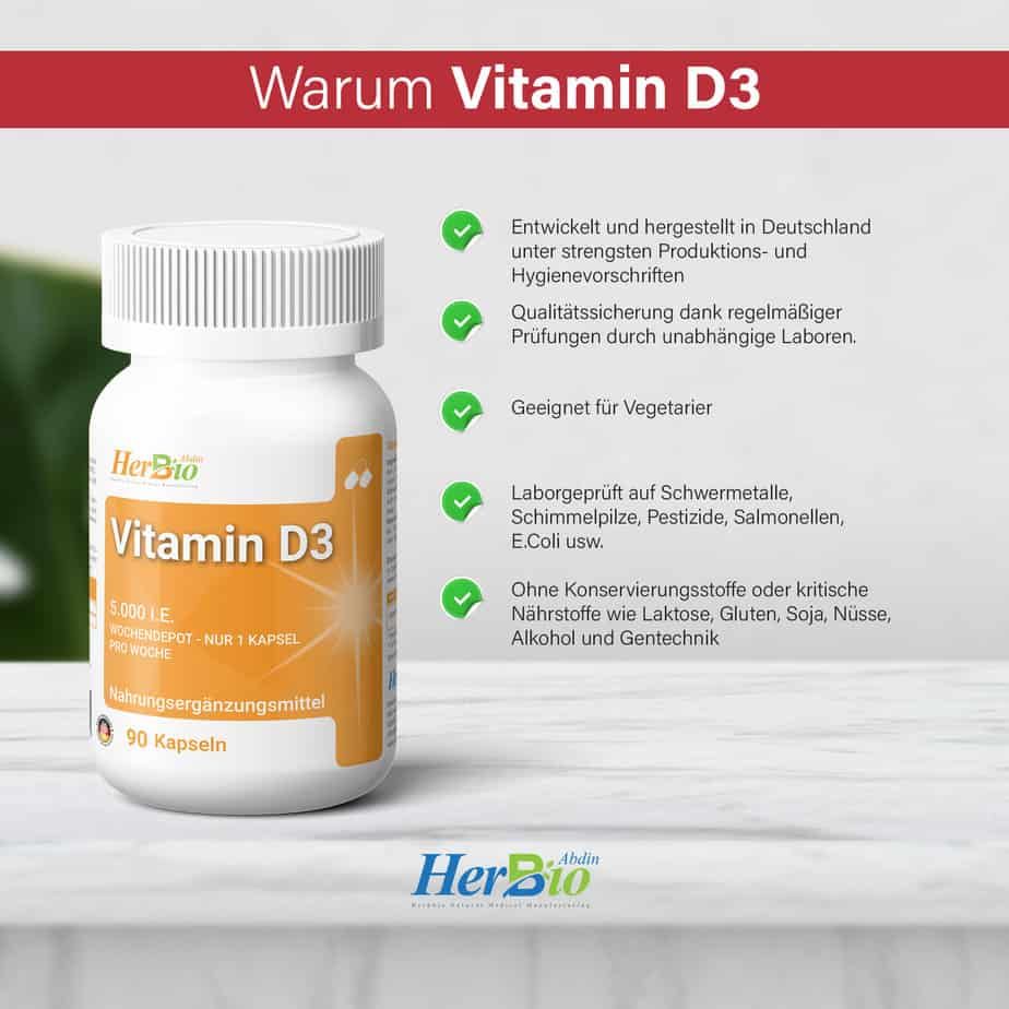 HerbBio Vitamin D3 5000 I.E