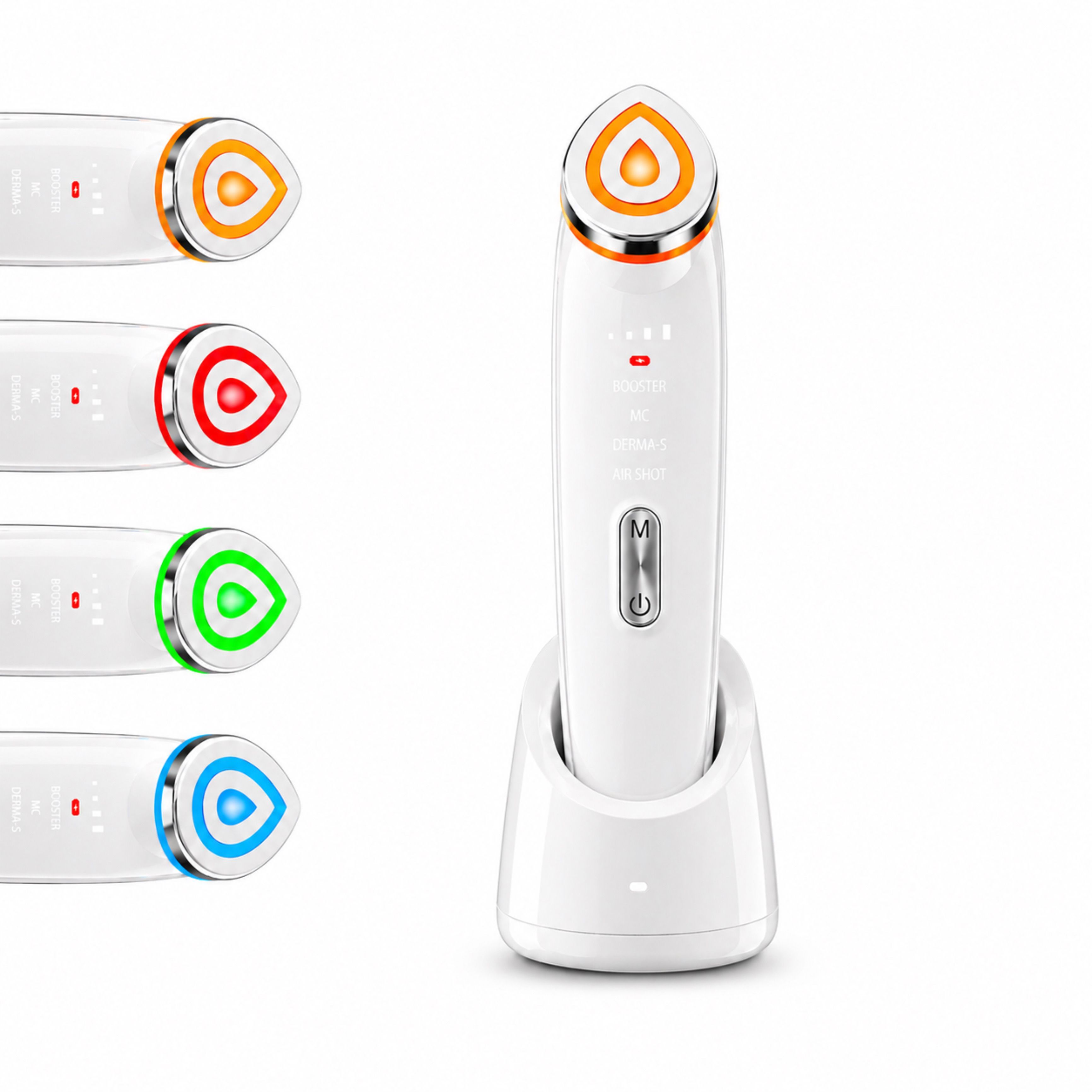 Lalano’S Cosmetics Gesichtsmassagegerät Lumina Glow 6-in-1 mit 4 Modi & 6 Technologien