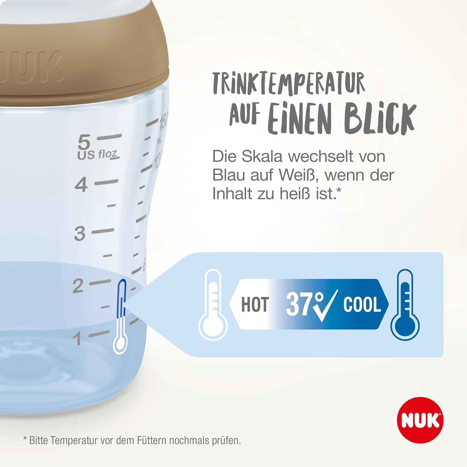 nuk Trinkbecher Peppa pig Magic Cup , türkis
