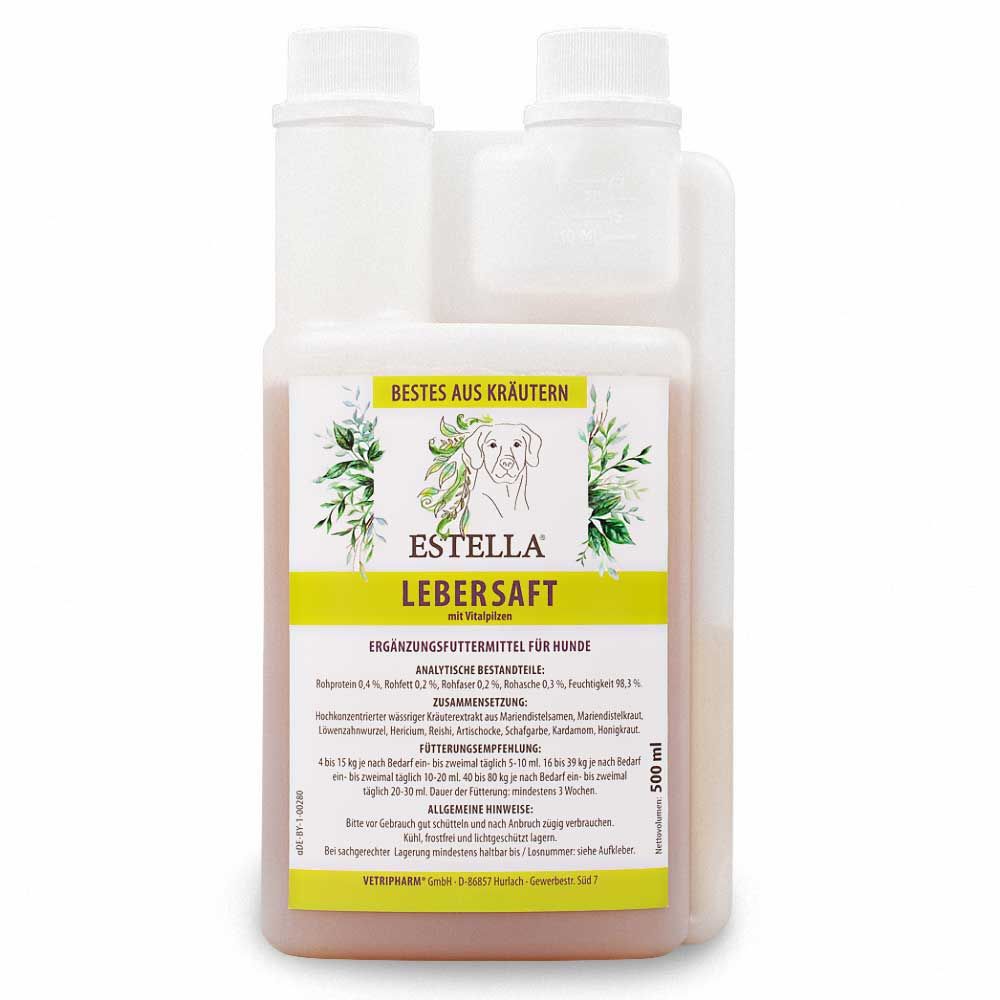 Estella Hunde Lebersaft