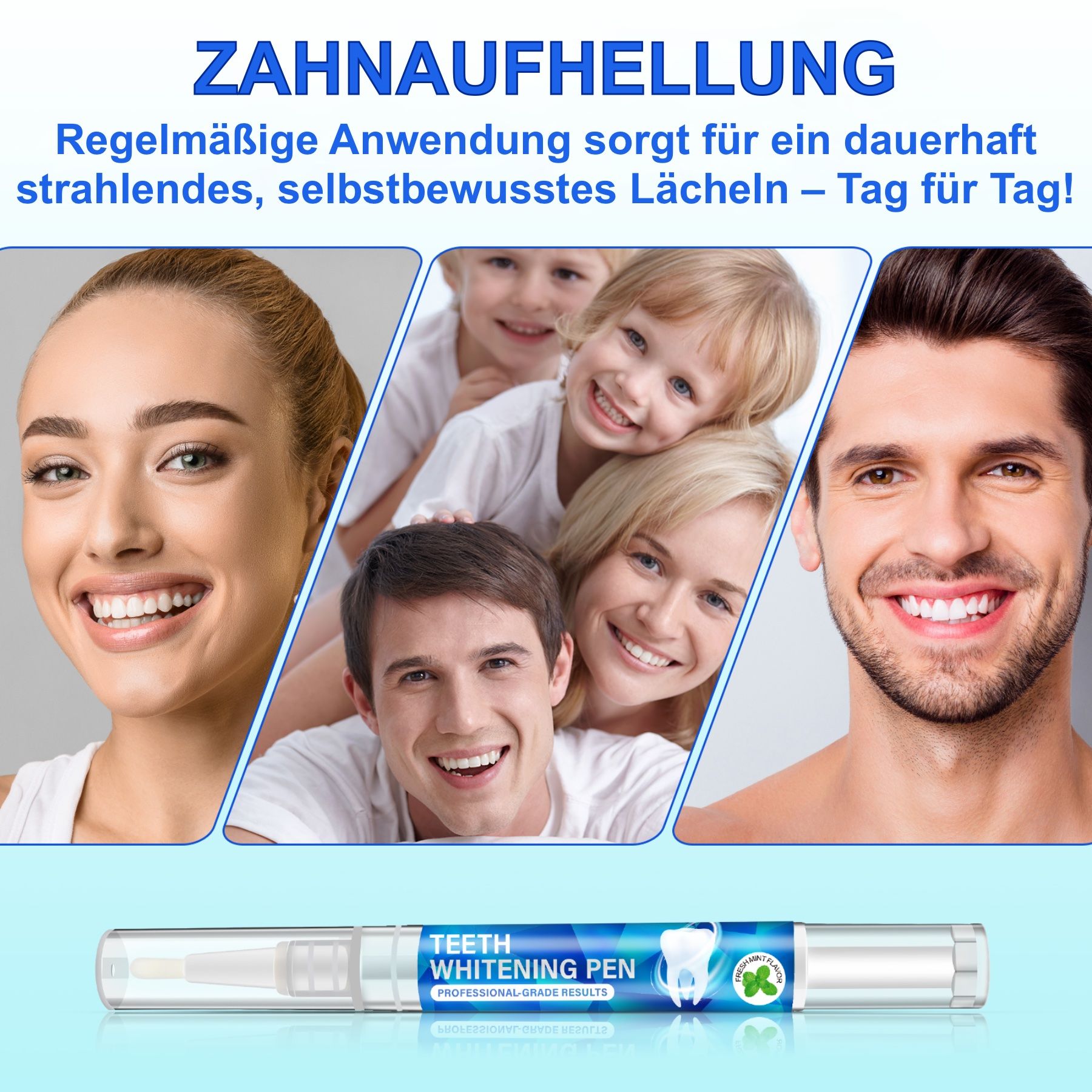 P-beauty Zahnaufhellung Gel Stift für Weiße Zähne Teeth Whitening Bleaching Pen