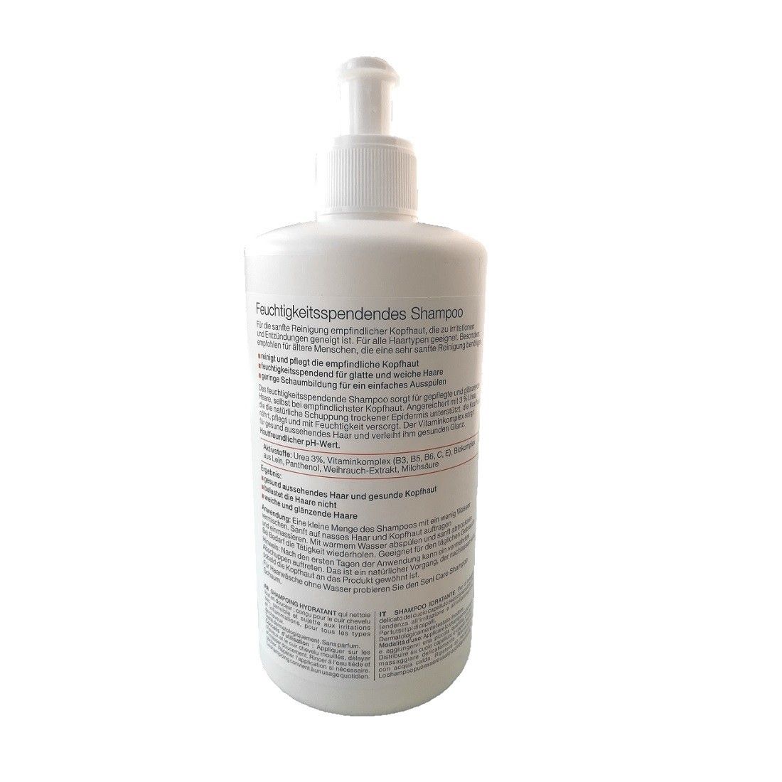 Seni Care Shampoo mit 3 % Urea 500 ml