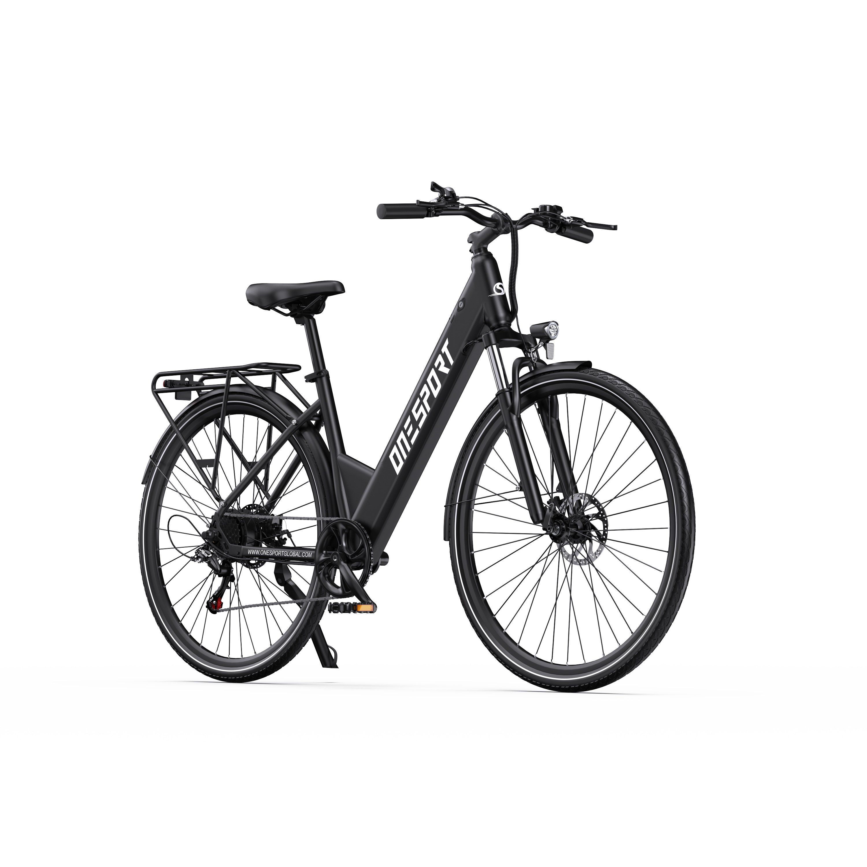 ONESPORT OT12 27,5" City-E-Bike, 36V 13Ah Akku, App-Unterstützung