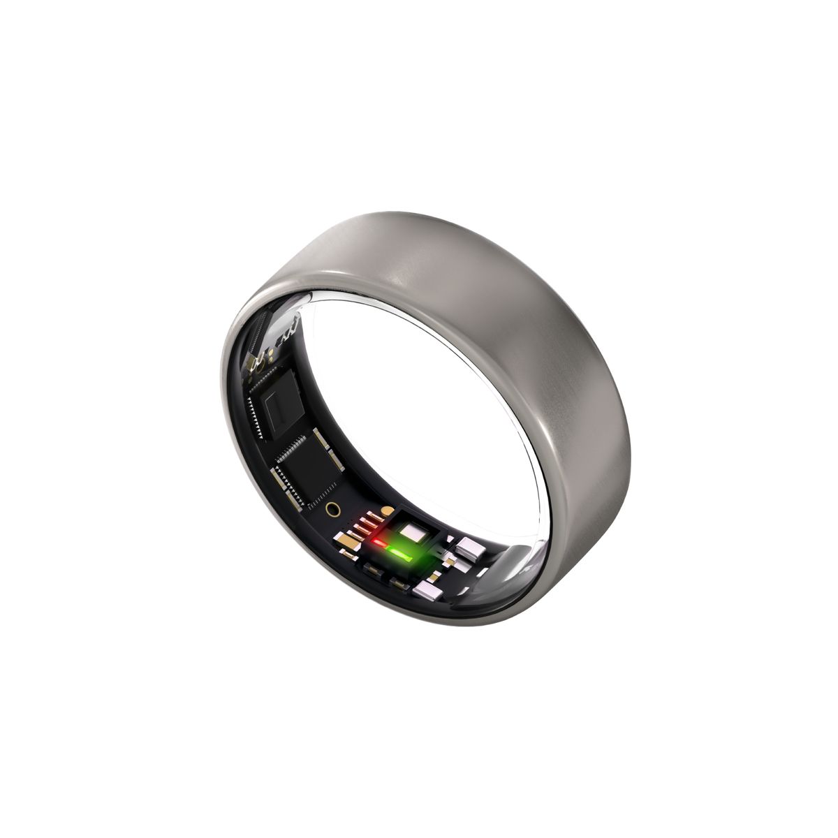 Ultrahuman AIR Smart Ring, Raw Titanium- Größe 7