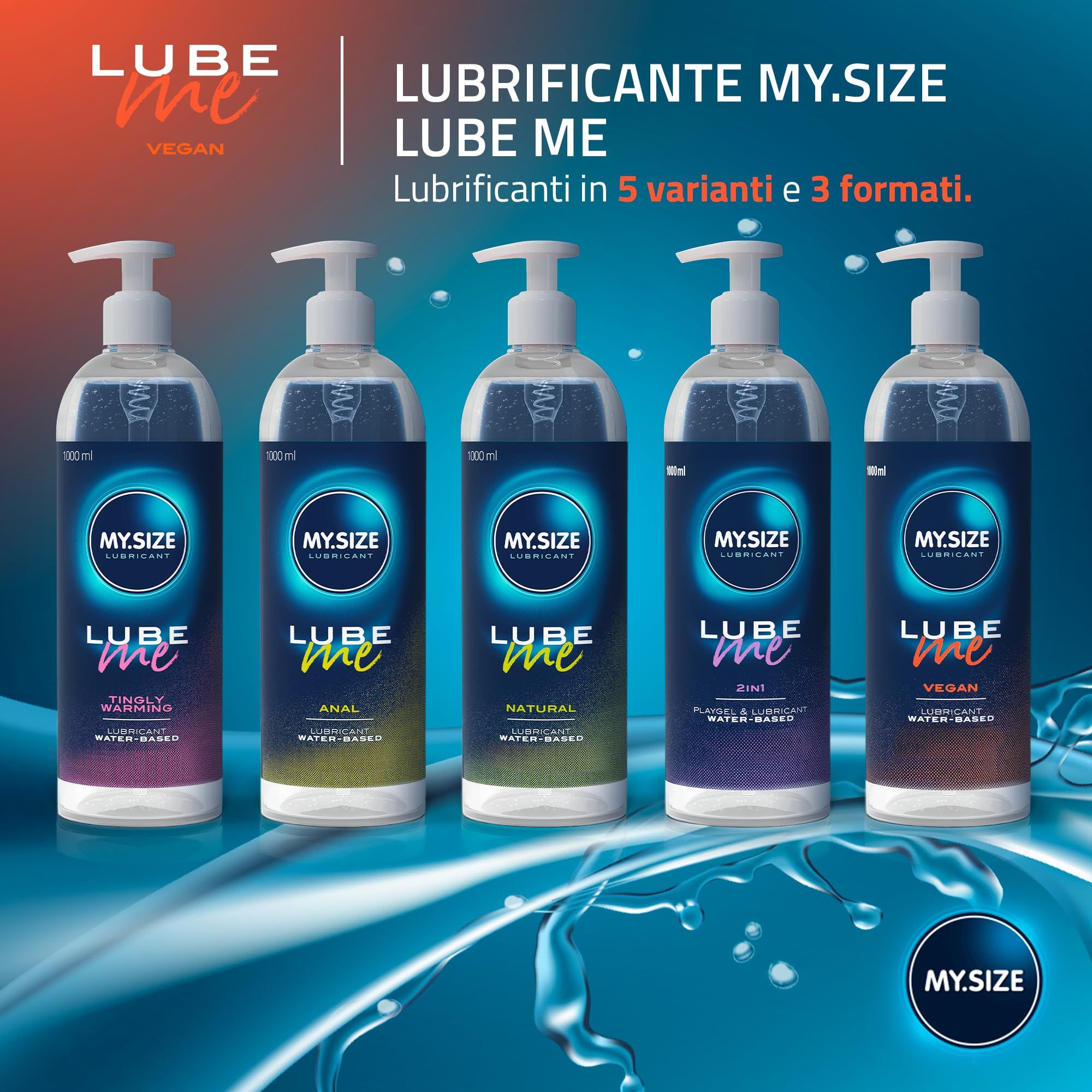 MY.SIZE Lube Me Premium Gleitgel Vegan