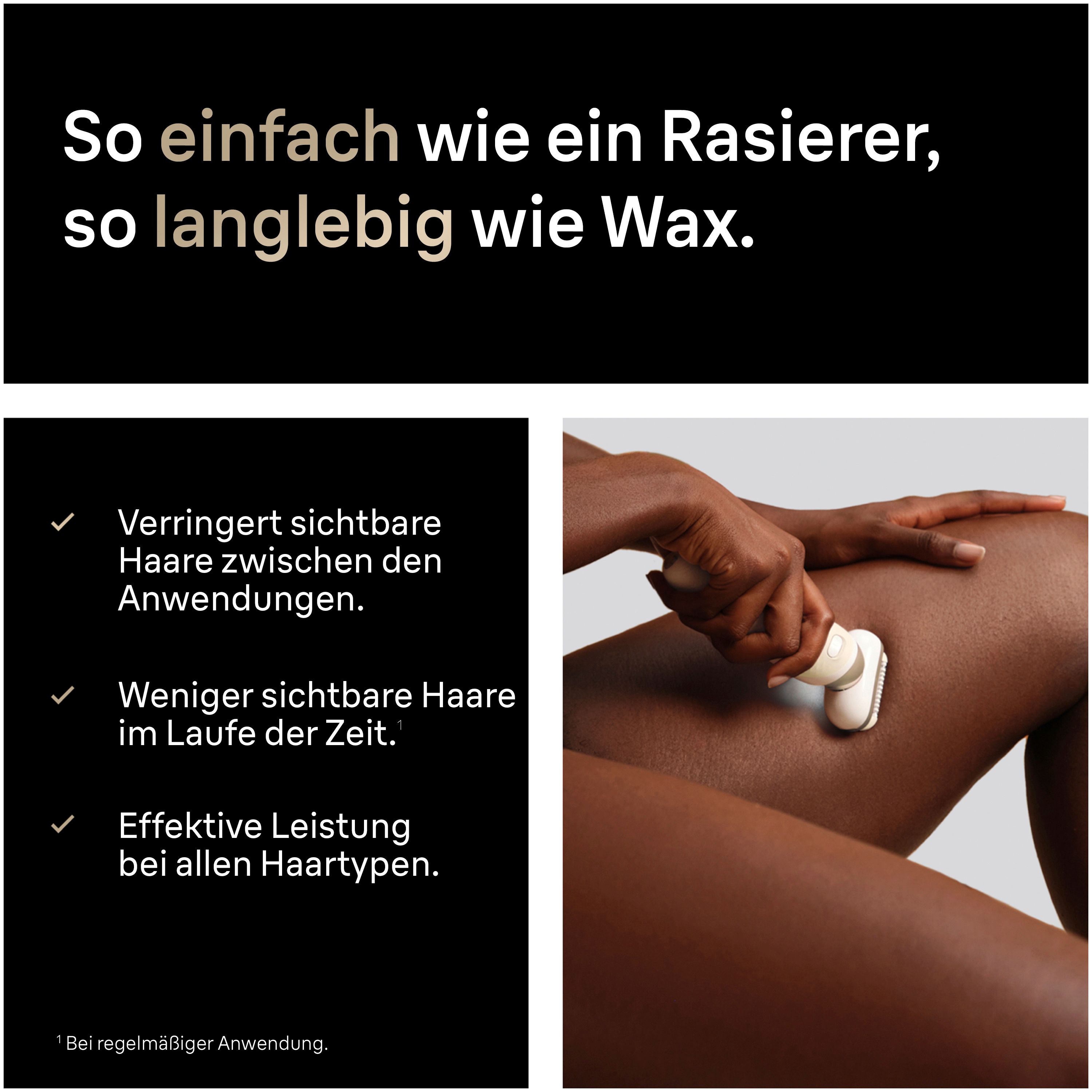 Braun Silk·épil 9 Flex, Wet & Dry Epilierer, Langanhaltend Glatte Haut, 9-011 3D, Gold