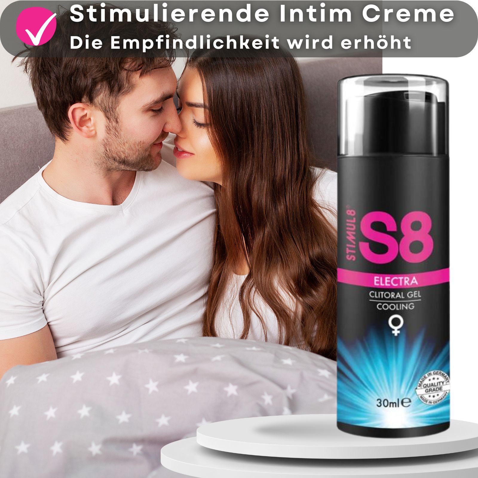 Stimulierende Vagina Intim Creme - S8 - Electra