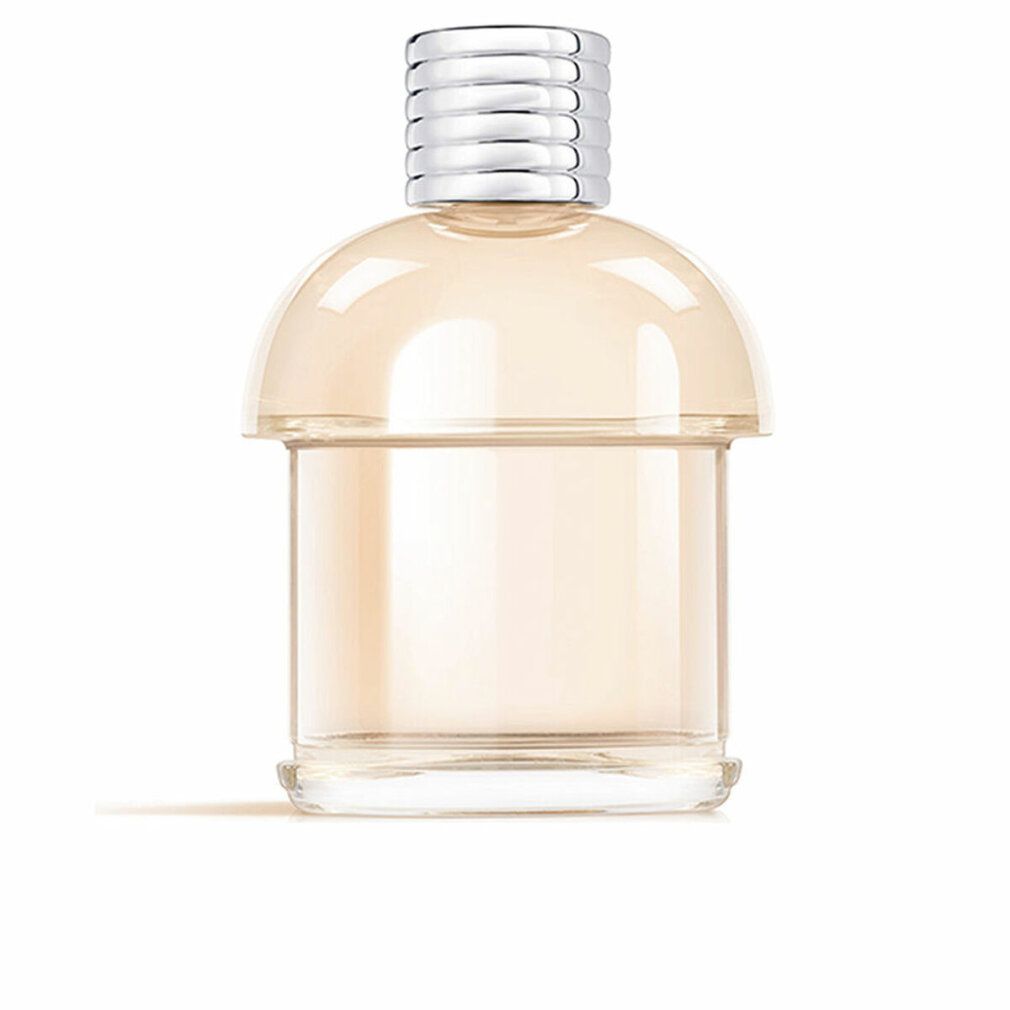 Moncler Pour Femme Eau de Parfum Flakon mit silbernem Verschluss.