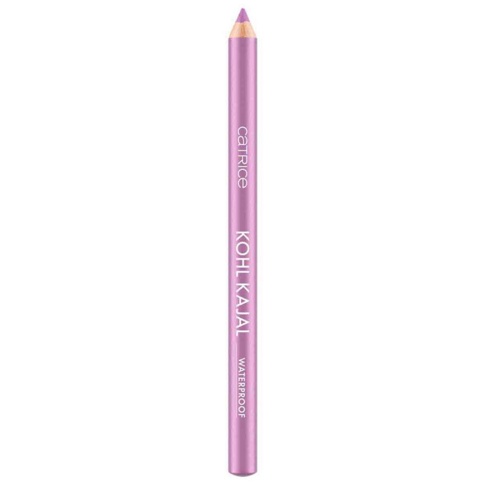 Catrice Kohl Kajalstift. Lila Stift mit Produktnamen und 'Waterproof'.