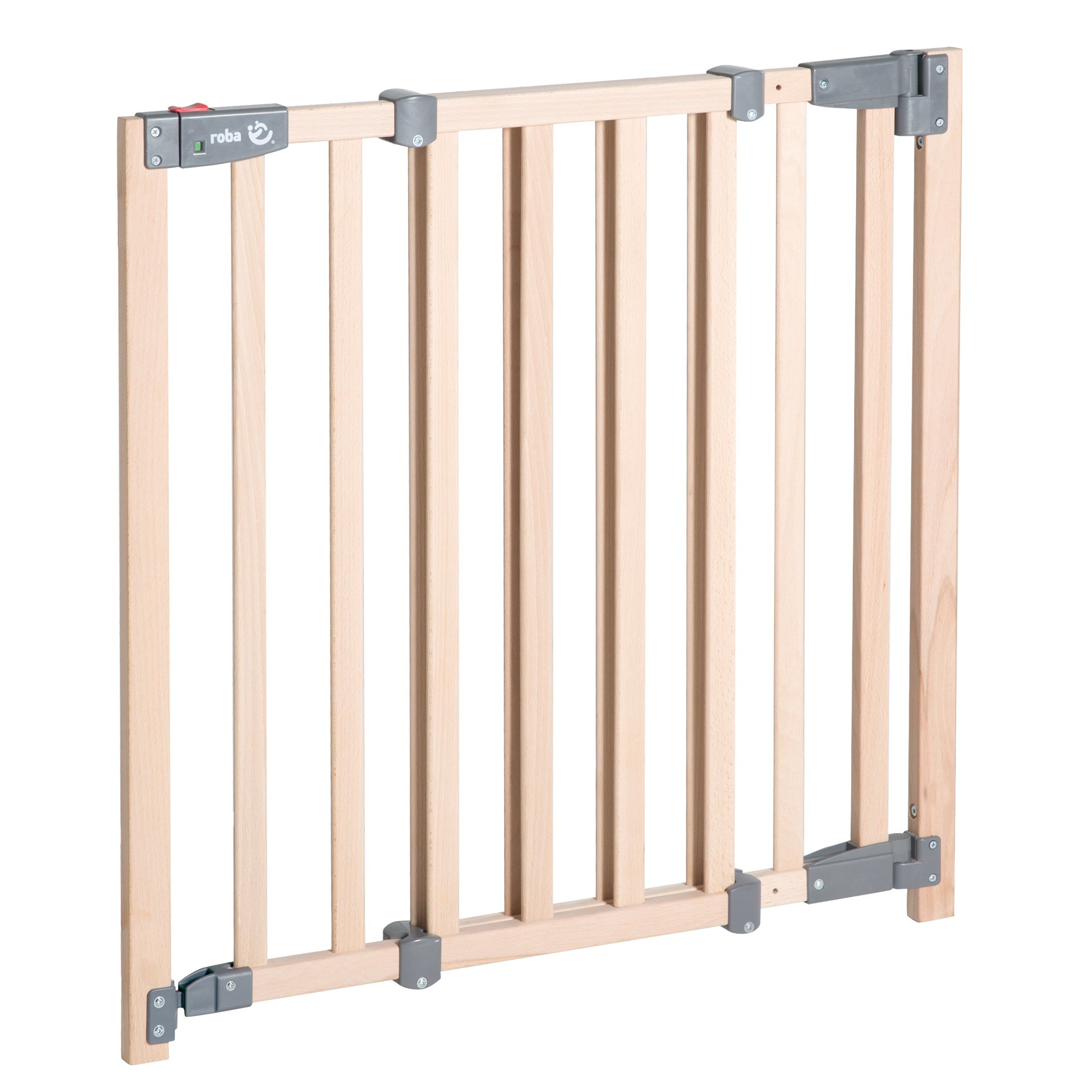roba Türschutzgitter 'Safety Up' 78 - 100 cm - Holz natur