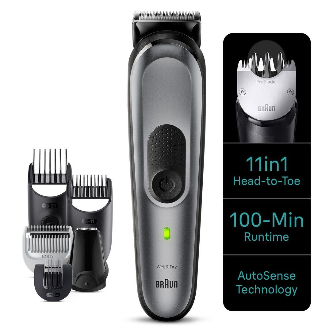 Braun Haarschneidemaschine - 217194 AIO7440 All-in-One Style Kit space grey