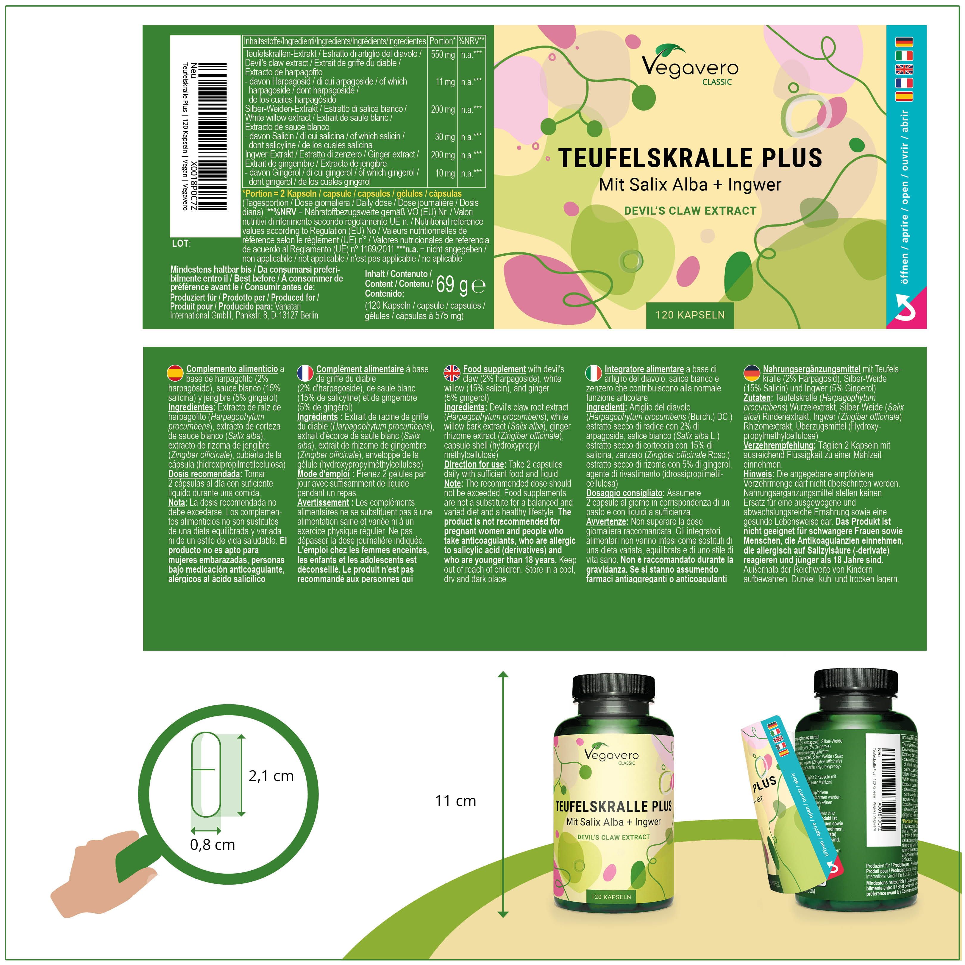VEGAVERO Teufelskralle Plus
