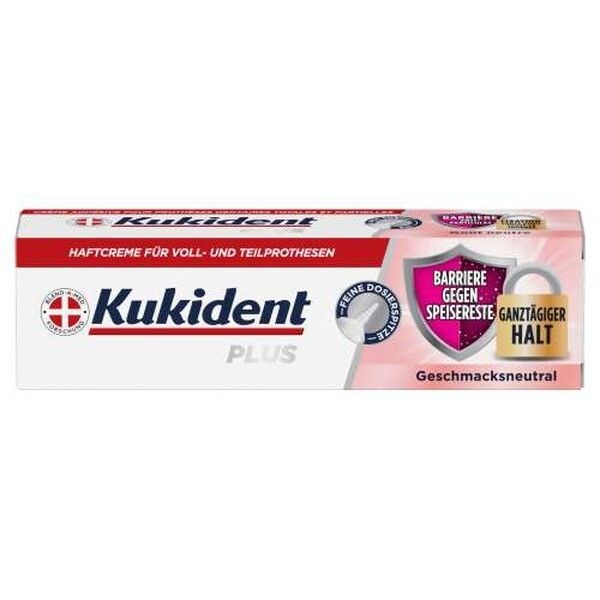 Kukident Plus Barriere Gegen Speisereste Haftcreme, Geschmacksneutral